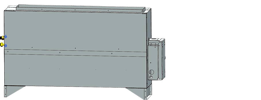 Напольный скрытый блок Haier AE122MLERA